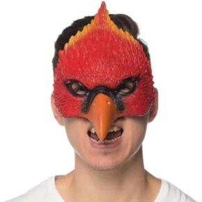 HMS Unisex-Adult's Supersoft Cardinal MASK, Red, One Size in Kuwait