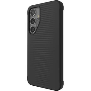 ZAGG Luxe Samsung Galaxy S24+ Case – Graphene-Enhanced, Ultra-Slim, Shock-Resistant, 10ft Drop Protection, Eco-Friendly Design, Wireless Charging Compatible, Clear