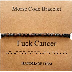 أساور مجوهرات من Honer Morse Code هدايا للنساء والرجال والأصدقاء in Kuwait