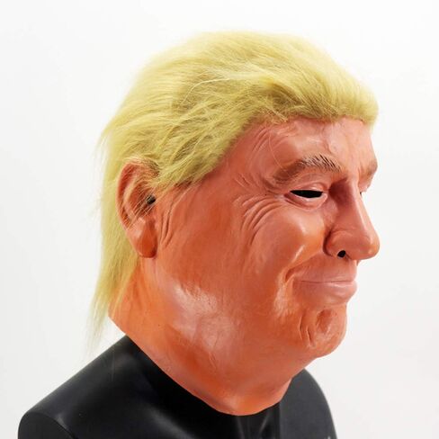 قناع دونالد ترامب واقعي للمشاهير من اللاتكس، قناع تنكري للهالوين والحفلات التنكرية in Kuwait