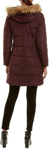 Cole Haan Women's Taffeta Quilted Down Coat with Hood in Saudi Arabia