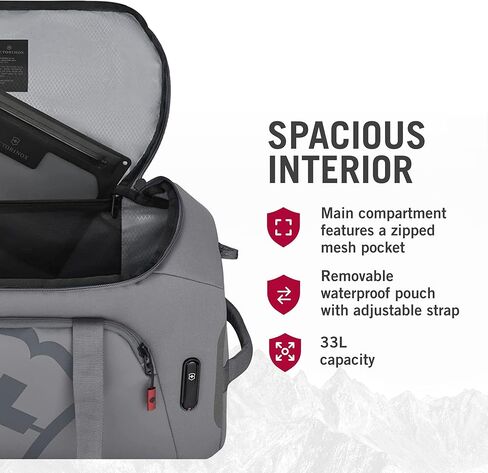 حقيبة فيكتورينوكس تورينغ 2.0 الرياضية باللون الأسود in Kuwait