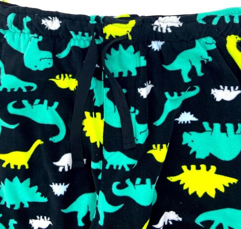 ROCK ATOLL Men's Soft Warm Fleece Animal Novelty Print Pajama Bottom Pants in Kuwait