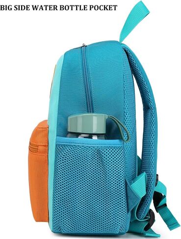 JIANYA Spider Toddler Backpack for Little Boys Mini Backpack for Kids Cute Preschool Backpack with Chest Strap, Black in Saudi Arabia