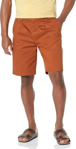 Tommy Hilfiger Men's New School Prep Pleated Short, Honey Dew, 36 in Saudi Arabia