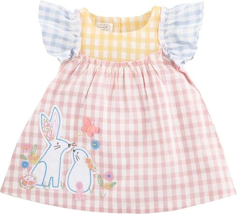 فستان Mud Pie Girls Bunny Gingham، وردي، 5T in Saudi Arabia