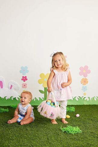 فستان Mud Pie Girls Bunny Gingham، وردي، 5T in Saudi Arabia