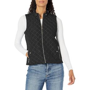 Jones New York Women's Quilted Zip Front Vest in Saudi Arabia