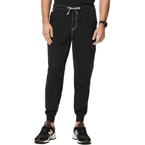 بنطال FIGS Tansen Cargo Jogger Scrub للرجال - مقاس كلاسيكي، 8 جيوب، مطاط في 4 اتجاهات، مضاد للتجاعيد - حصريًا لأمازون in Kuwait