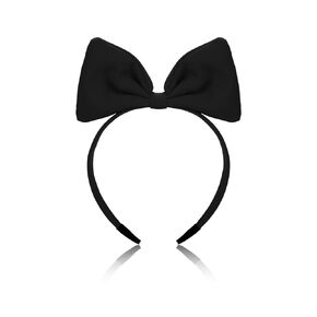 WLLHYF Bow Headband Headdress for Women and Girls Valentine's Day Christmas Red Bowknot Hair Bands Hair Hoop Perfect Hair Accessories for Party and Cosplay (1 Pack Red)
