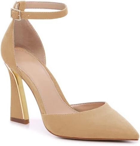 Juliet Holy Womens Pumps Point Closed Toe Heels Buckle Ankle Strap D'Orsay Heeled Sandals in Saudi Arabia