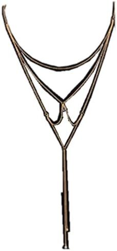 Chicque Dainty Back Necklaces حجر الراين سلاسل الجسم شرابة مجوهرات الجسم الزفاف للنساء in Kuwait