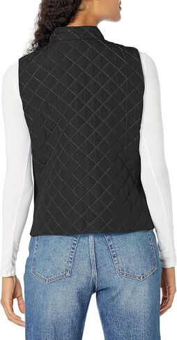 Jones New York Women's Quilted Zip Front Vest in Saudi Arabia