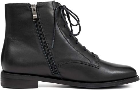ONEENO Women's Lace-up Leather Ankle Boots in Saudi Arabia