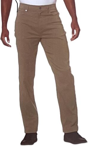 Gerry Men's Relaxed Fit Comfort Stretch Venture Commuter Pant | 36x30, Tan in Saudi Arabia