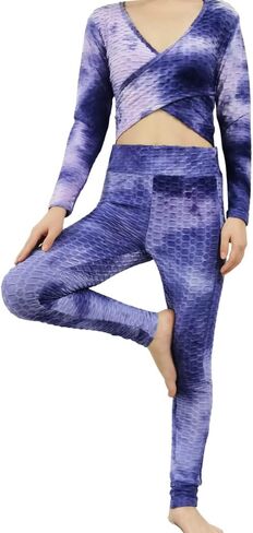 DMLBC Butt Lifting Anti Cellulite Leggings for Women, Athletic Yoga Leggings High Waisted Yoga Pants with Pockets in Kuwait