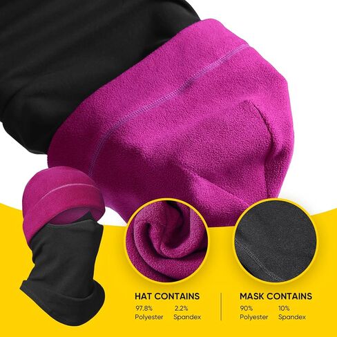 Cold Weather Balaclava Ski Mask Windproof Thermal Winter Scarf Mask Women Neck Warmer Hood for Cycling in Saudi Arabia