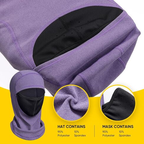 Cold Weather Balaclava Ski Mask Windproof Thermal Winter Scarf Mask Women Neck Warmer Hood for Cycling in Saudi Arabia
