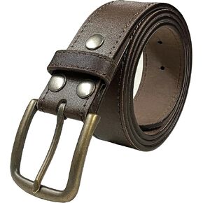 BS57 Classic Vintage Casual Jean Replacement Belt Strap or Belt 1-1/2"(38mm) Wide, Multi-Style Options in Saudi Arabia