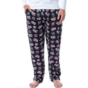 Marvel Mens' The Falcon and the Winter Soldier Tossed Print Pajama Pants in Saudi Arabia
