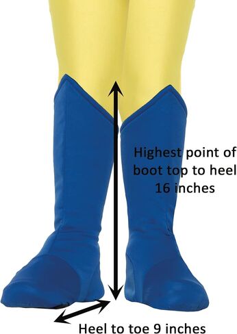 Rubie's Child's Forum Super Hero Boot Covers, Yellow in Saudi Arabia