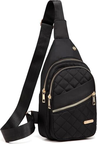 حقيبة JOSWAY Crossbody حقيبة ظهر صغيرة بحمالة، حقيبة ظهر على الصدر، حقيبة خصر، حقيبة كروس، مناسبة للسفر والجري الرياضي in Saudi Arabia