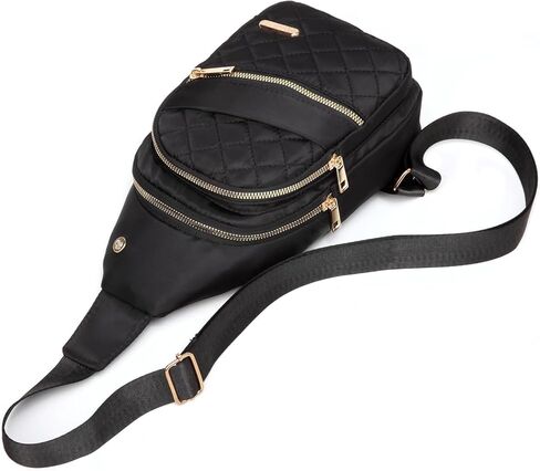 حقيبة JOSWAY Crossbody حقيبة ظهر صغيرة بحمالة، حقيبة ظهر على الصدر، حقيبة خصر، حقيبة كروس، مناسبة للسفر والجري الرياضي in Saudi Arabia