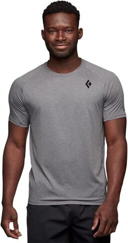 Black Diamond Mens Lightwire Short Sleeve Tech Tee Shirt in Saudi Arabia