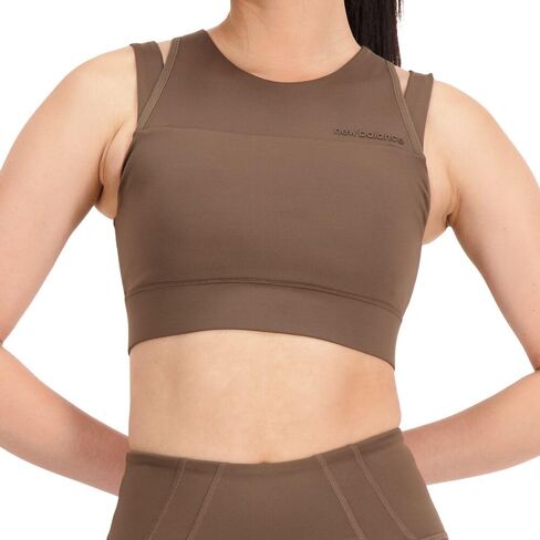 New Balance Women's Shape Shield Crop Bra in Saudi Arabia