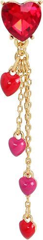 Betsey Johnson Womens Mixed Charm Earrings in Saudi Arabia