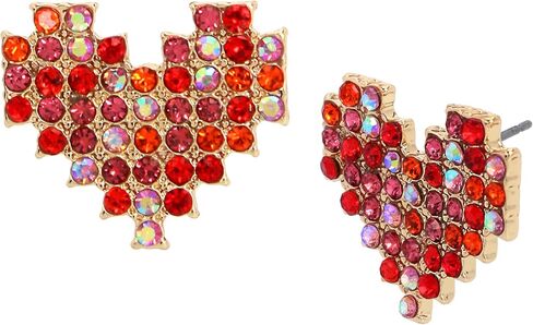 Betsey Johnson Womens Mixed Charm Earrings in Saudi Arabia