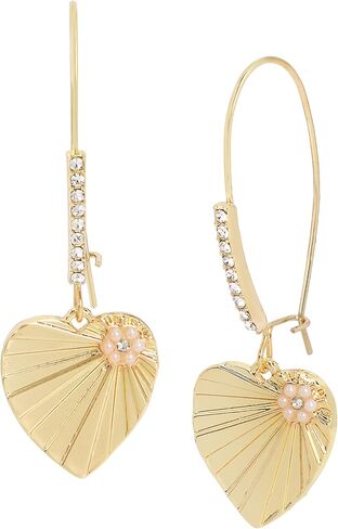 Betsey Johnson Womens Mixed Charm Earrings in Saudi Arabia