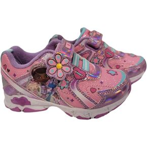 Disney Doc McStuffins Girl's Lighted Athletic Sneaker (Toddler/Little Kid) in Kuwait