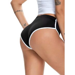 YUYUREAL Women's Low Rise Dolphin Shorts Daisy Dukes Plus Running Workout Fitness Sport High Cut Yoga Booty Shorts in Saudi Arabia