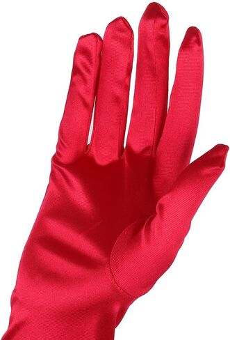 Women's 22 inch Classic Adult Size Opera Length Silky Satin Gloves in Saudi Arabia