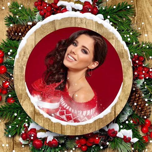 MAQVQLU Christmas Earrings for Women Christmas Ornament Wreath Twist Hoop Earrings Christmas Red Green Colorful Huggie Hoops Earrings Christmas Holiday Earrings for Girls in Kuwait