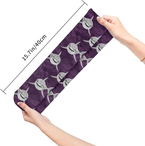 جوارب أوتوز للرجال رياضية على شكل قرش أبيض رائع قرش قرش قرش أبيض قرش أرجواني جوارب الجري للرجال والنساء جوارب قطن, أسود, One Size in Kuwait