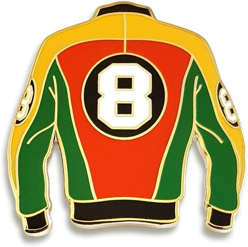 Pinsanity 8 Ball Jacket Enamel Lapel Pin in Saudi Arabia