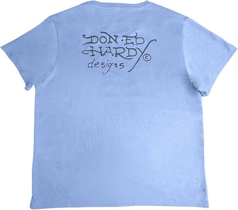 تي شيرت Ed Hardy للرجال كلاسيكي وشم ريترو in Kuwait