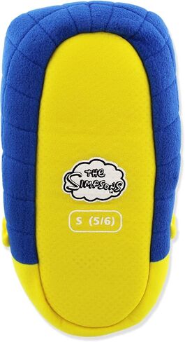 The Simpsons Womens Plush Marge Simpson Face Slippers - Novelty 3D Cartoon Cushioned Slippers in Saudi Arabia