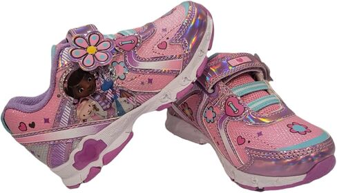 Disney Doc McStuffins Girl's Lighted Athletic Sneaker (Toddler/Little Kid) in Kuwait