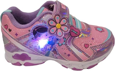 Disney Doc McStuffins Girl's Lighted Athletic Sneaker (Toddler/Little Kid) in Kuwait