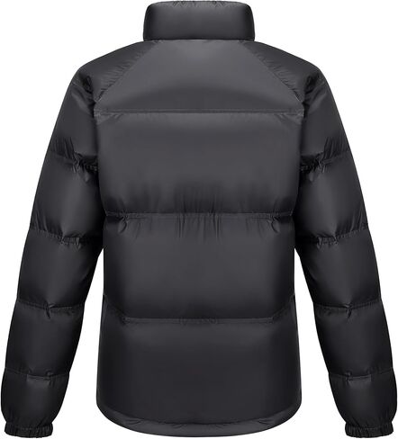 CAMELSPORTS Women's Thickened Down Jacket Oversized Lightweight Down Coat Warm Winter Coats Zip Insulated Puffer Jacket II in Kuwait