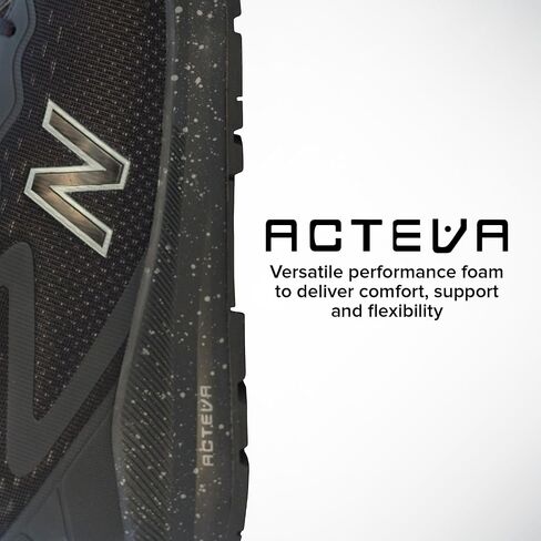 حذاء New Balance الرجالي Composite Toe Logic Industrial، رمادي رائع/أسود SD، عرض 10.5 in Saudi Arabia