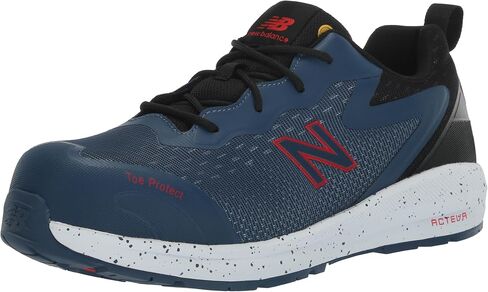 حذاء New Balance الرجالي Composite Toe Logic Industrial، رمادي رائع/أسود SD، عرض 10.5 in Saudi Arabia