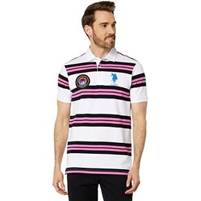 U.S. Polo Assn. Medallion Short Sleeve Knit Polo Shirt in Kuwait