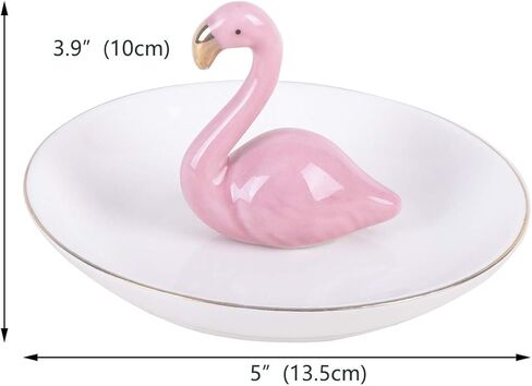 صينية مجوهرات حامل حلقي من AUTOARK بتصميم ديكور منزلي، أعياد ميلاد الزفاف, Flamingo in Kuwait