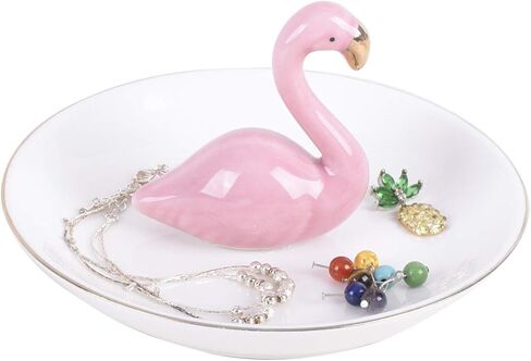صينية مجوهرات حامل حلقي من AUTOARK بتصميم ديكور منزلي، أعياد ميلاد الزفاف, Flamingo in Kuwait