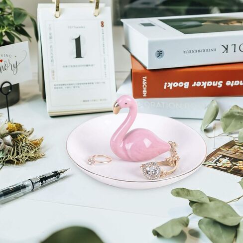 صينية مجوهرات حامل حلقي من AUTOARK بتصميم ديكور منزلي، أعياد ميلاد الزفاف, Flamingo in Kuwait