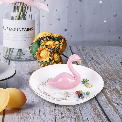 صينية مجوهرات حامل حلقي من AUTOARK بتصميم ديكور منزلي، أعياد ميلاد الزفاف, Flamingo in Kuwait